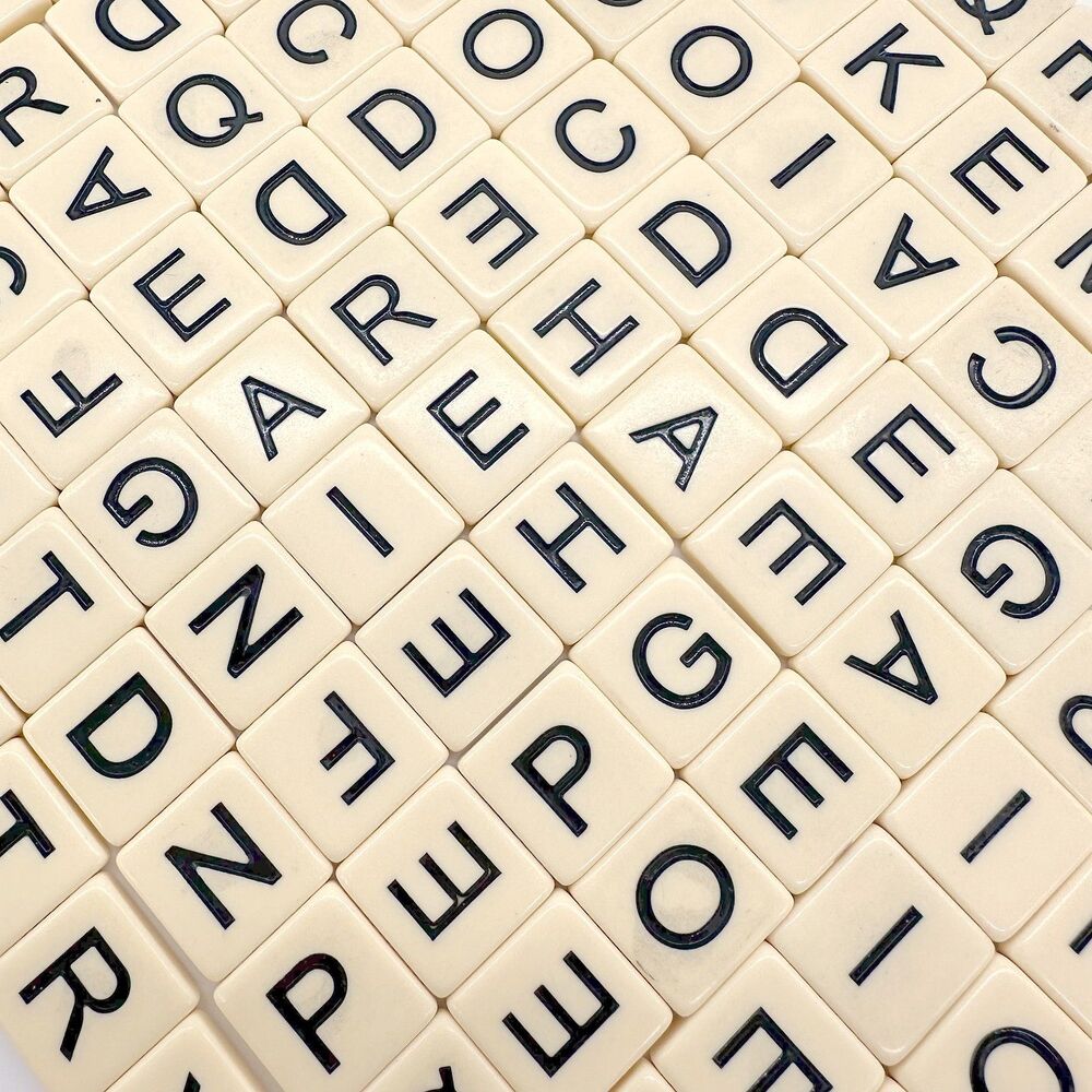 Bananagrams Replacement Tiles Various Letters 229 Total Crafting Scrapbook